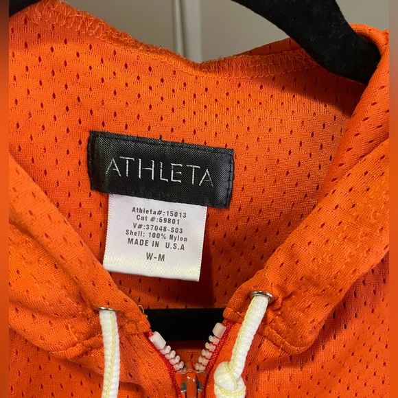 Athleta orange medium size jacket - Picture 2 of 5
